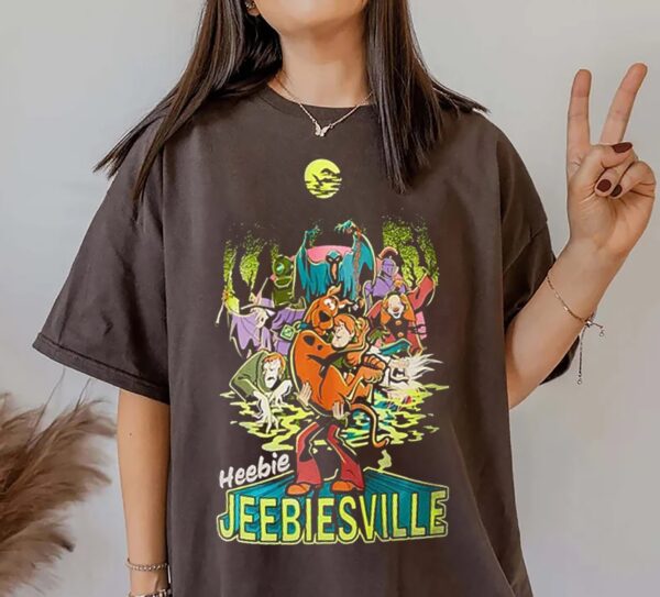 Scooby Doo Shirt Vintage Jeebiesville Halloween