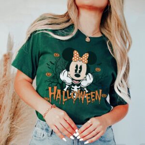 Vintage Disney Halloween Shirt Minnie Mickey Halloween Shirt