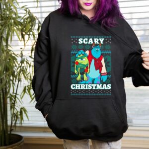 Vintage Ugly Sweater Disney Pixar Monsters Scary Christmas [year]