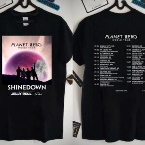 Shinedown Planet Zero World Tour 2022 T-Shirt