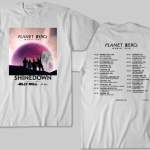 Shinedown Planet Zero World Tour 2022 T-Shirt