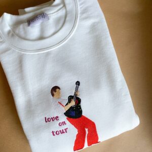 Harry Styles Embroidered Sweatshirt Gift For Love On Tour Fan