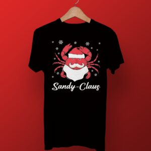 Santa Claws T-shirt Crab Tee