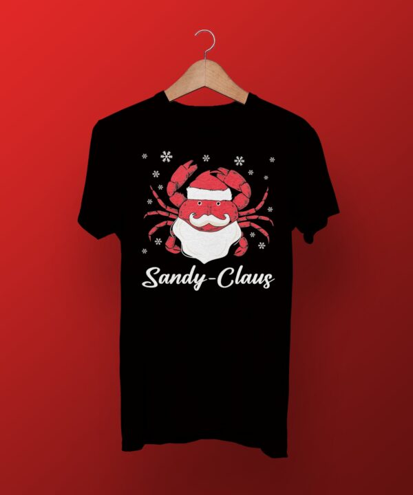 Santa Claws T-shirt Crab Tee