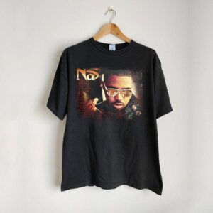 Nas T-shirt Vintage Hip Hop Graphic Tee Gifts For Fans