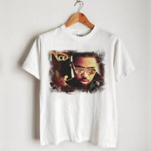 Nas T-shirt Vintage Hip Hop Graphic Tee Gifts For Fans