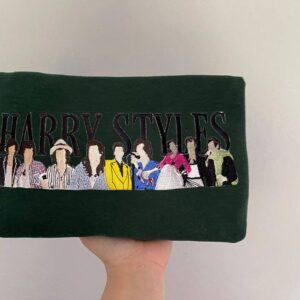 Harry Styles Embroidered Sweatshirt Gift for Harry Styles Lover