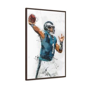 Jalen Hurts Poster Philadelphia Eagles Print Wall Art Decor