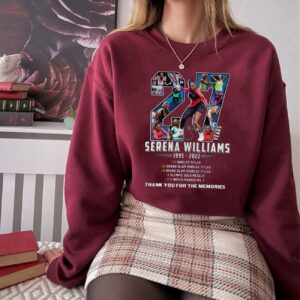 Serena Williams Greatest Female Athlete Shirt Sweatshirt Hoodie