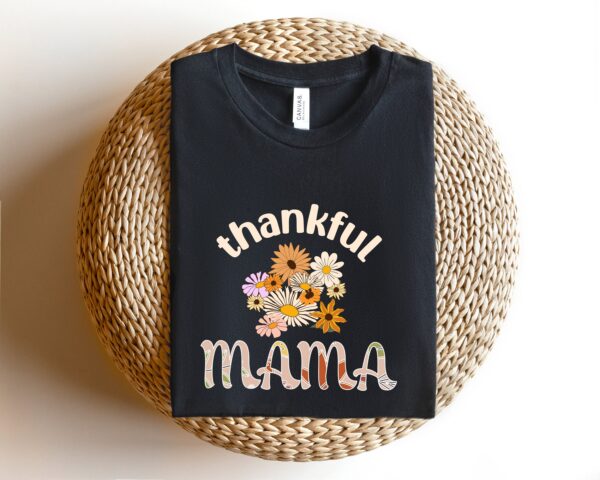 Thankful Mama Shirt Fall T For Mom