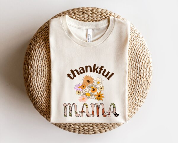 Thankful Mama Shirt Fall T For Mom