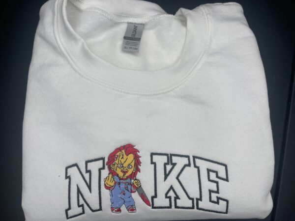 Vintage Embroidered Sweatshirt Chucky Nike