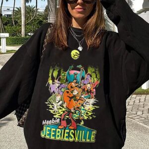 Scooby Doo Shirt Vintage Scooby Doo Jeebiesville Halloween Shirt