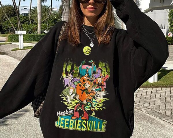 Scooby Doo Shirt Vintage Jeebiesville Halloween