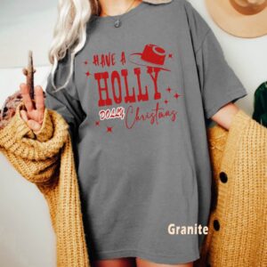 Holly Dolly Christmas Shirt Cowboy Christmas Gift