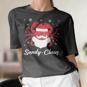 Santa Claws T-shirt Crab Santa Claws Tee