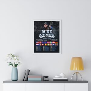 Luke Combs 2022 2023 World Tour Poster