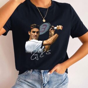 Roger Federer Set to Launch RF Shirt Roger Federer Signature Tee