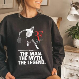 Roger Federer The Man The Myth The Legend Shirt Gift for Lover Tennis