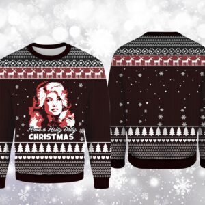 Holly Dolly Christmas Shirt Parton Ugly Sweater