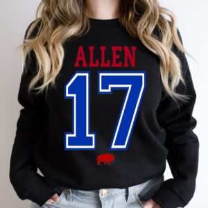 Josh Allen Buffalo Bills Crewneck Sweatshirt Hoodie