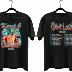 Karol G Shirt Strip Love Tour 2022