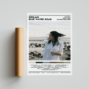 Kehlani Blue Water Road Album Poster