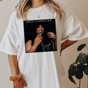 Lizzo T-Shirt About Damn Time Song 2022 Special Album Shirt Gift for Lizzo Fan