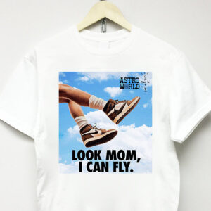 Look Mom I Can Fly Shirt Travis Scott Rapper Gift For Hip Hop Fan