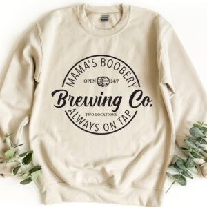 Mama Claus Shirt Brewing Co Mama’s Boobery Sweatshirt