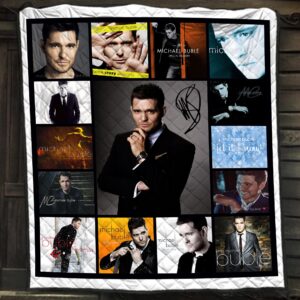 Michael Bublé Albums Quilt Blanket