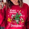 Personalized Disneyland Christmas Mickey Mouse Sweatshirt