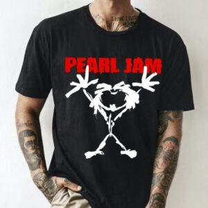 Pearl Jam Halloween Shirt Stickman Vintage Music T-Shirt