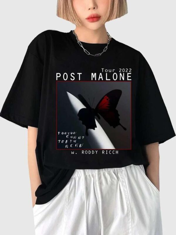 Post Malone Twelve Carat Tour 2022 T-shirt