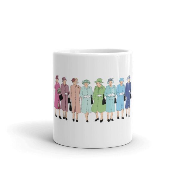 Rainbow Queen Elizabeth Mug