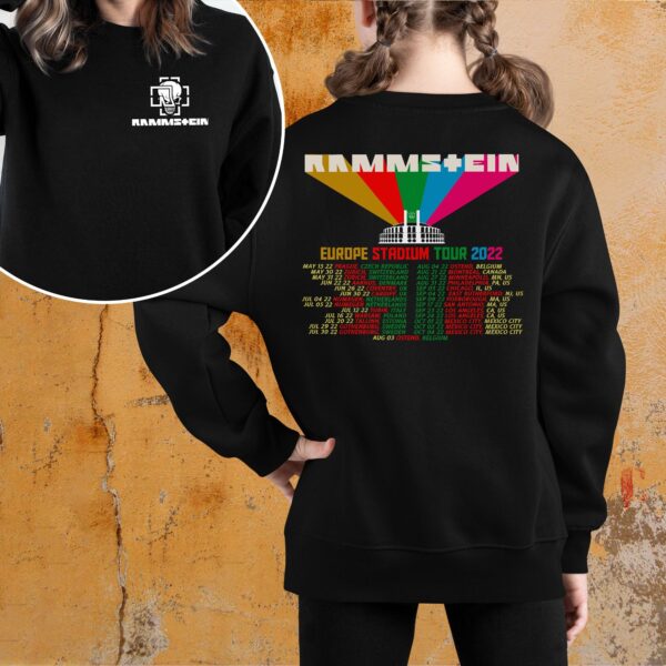 Rammstein Europe Stadium Tour 2022 Shirt Gift For Fan