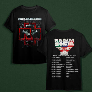 Rammstein North America Stadium Tour 2022 Shirt Trending