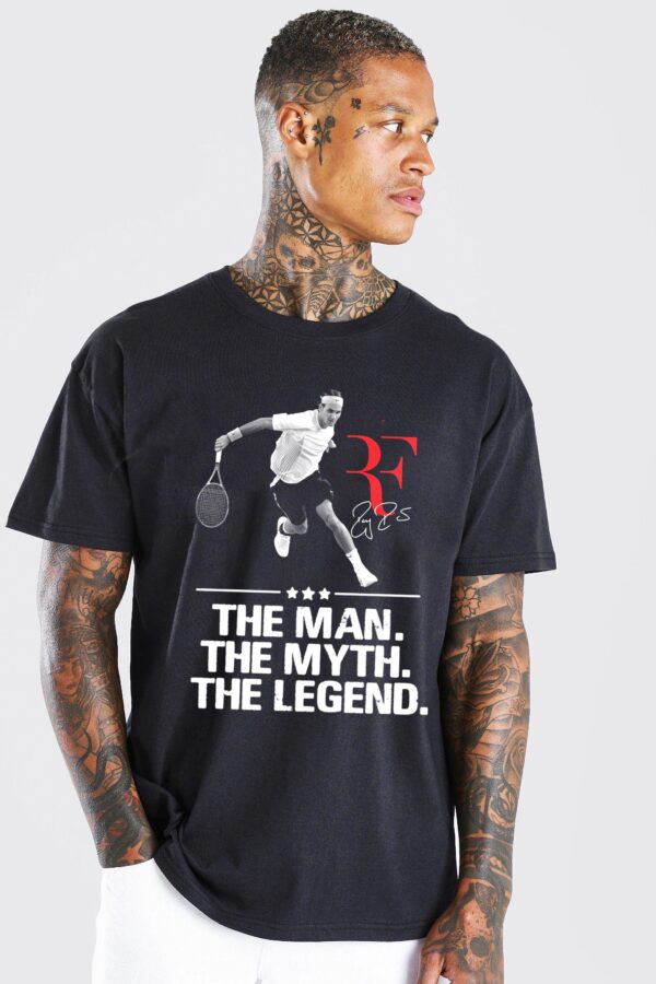 Roger Federer The Man Myth Legend Shirt Gift For Lover Tennis