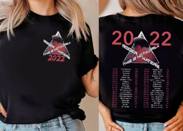 Roger Waters This Is Not A Drill 2022 Concert T Shirt