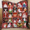 Christmas Santa Baby Blanket Happy Holidays Bedding