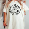 Santa Claws Shirt Aint No Laws When Drinkin With Claus Sweatshirt