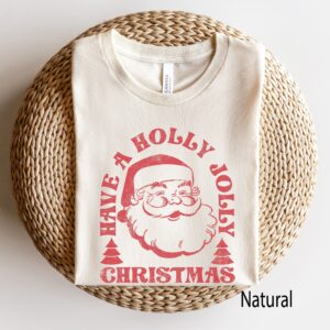 Santa Claws T-shirt Have A Holly Jolly Christmas Vintage Tee