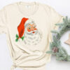 Santa Claws T-shirt Vintage Merry Christmas Tee Gift For Holiday