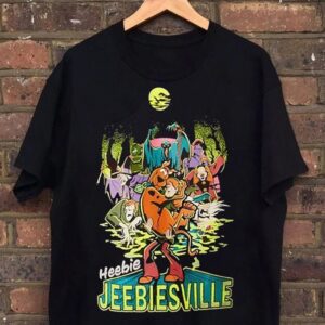 Scooby Doo Shirt Vintage Scooby Doo Jeebiesville Halloween Shirt