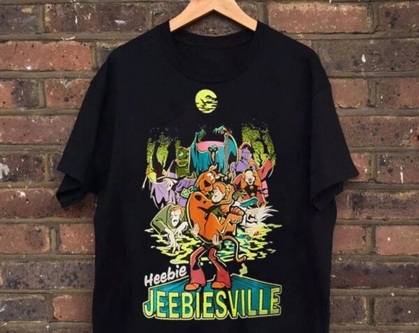 Scooby Doo Shirt Vintage Jeebiesville Halloween