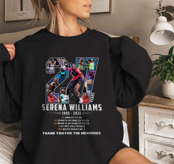 Serena Williams Greatest Female Athlete Shirt Sweatshirt Hoodie