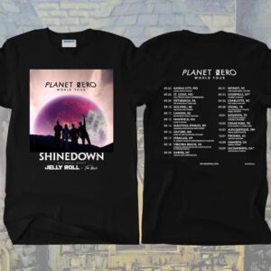 Shinedown Planet Zero World Tour 2022 T-Shirt