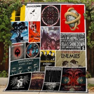 Shinedown Rock Band Smith And Myers Albums Quilt Blanket