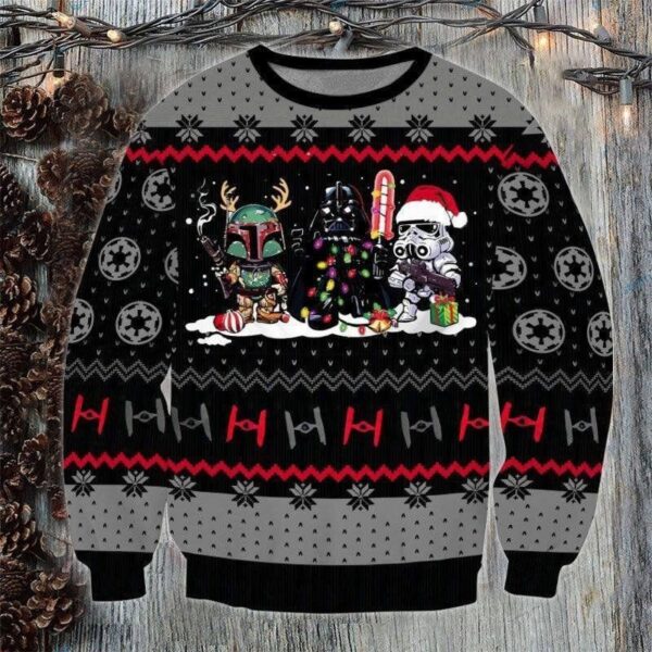 Star Wars Chibi Ugly Christmas Sweater