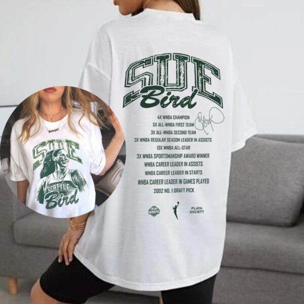 Sue Bird T-shirt Women Basketball Player